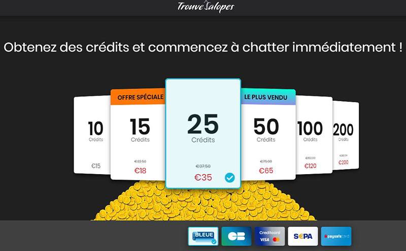 Trouvesalopes est gratuit ?